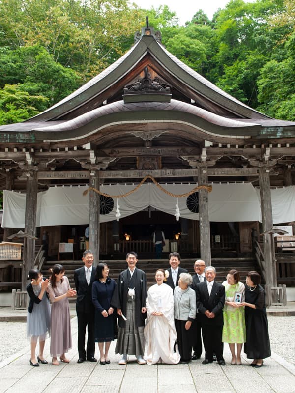 戸隠神社挙式