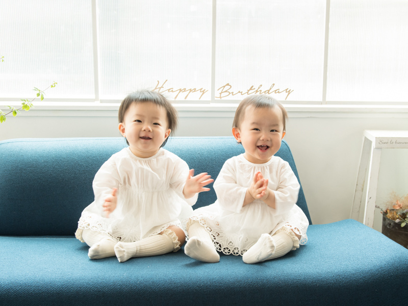 1才お誕生日写真