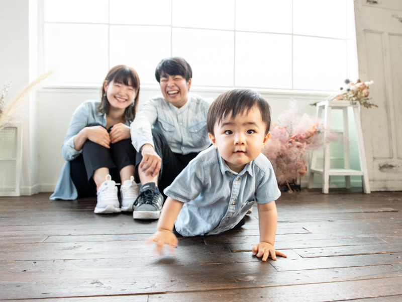 1才お誕生日写真