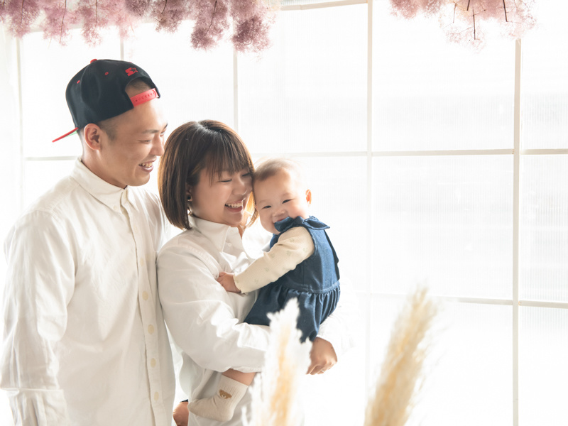 1才お誕生日写真