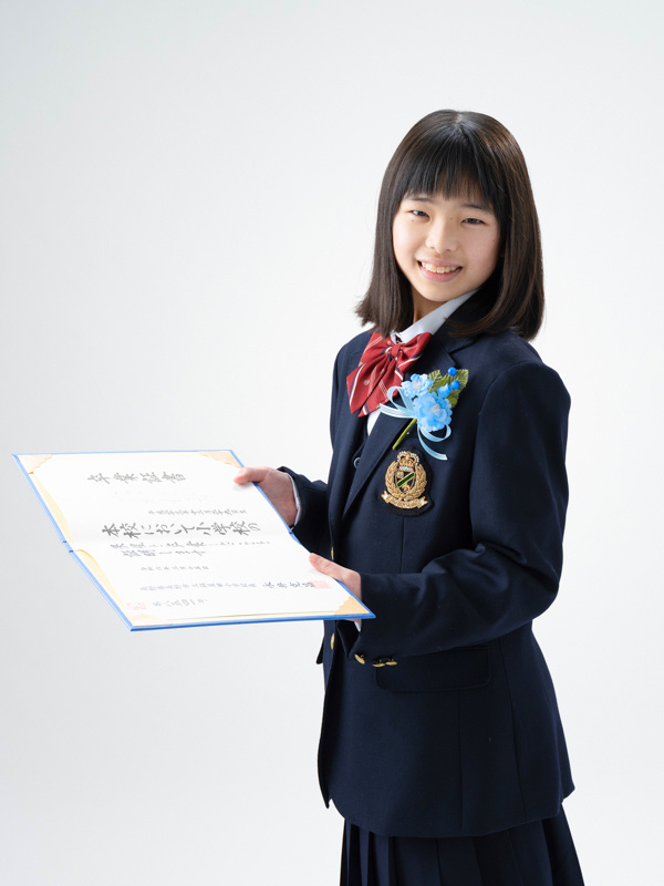 入学写真長野