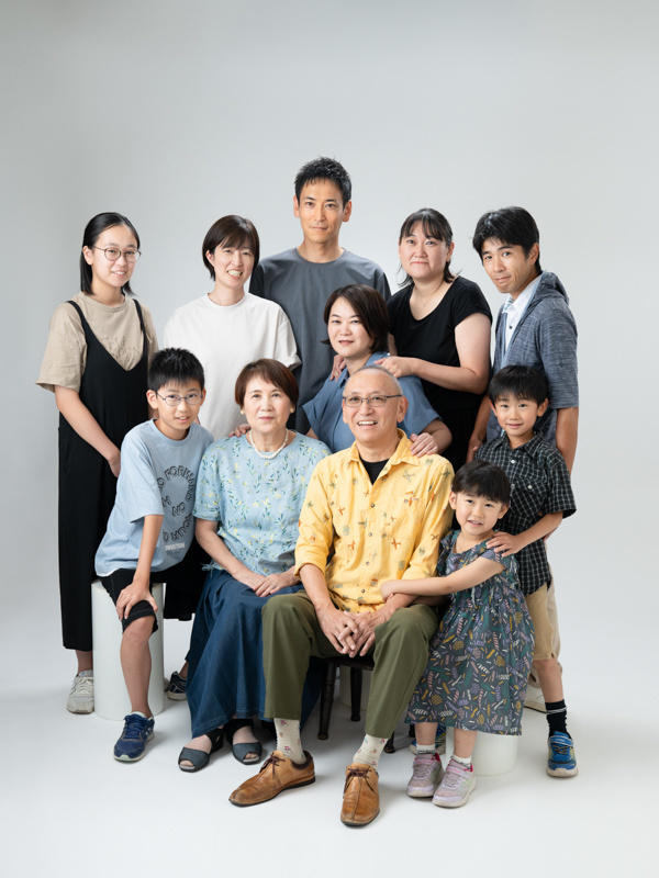 家族写真長野